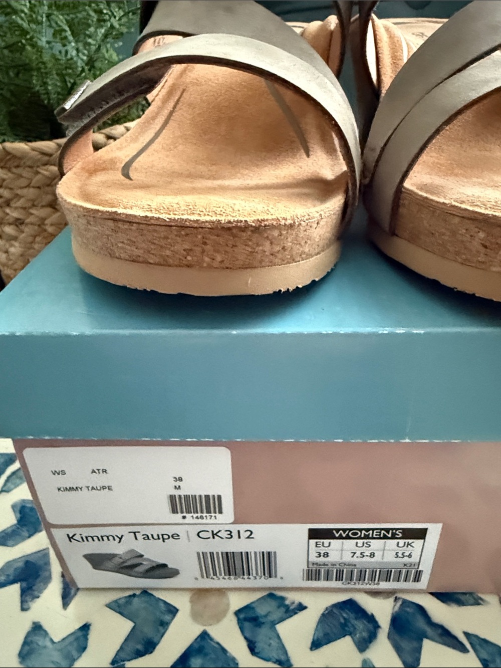 Aetrex Kimmy Arch Support Sandal size 7.5 - Picture 2 of 5